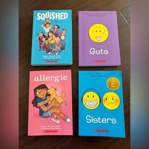 4 Scholastic Books